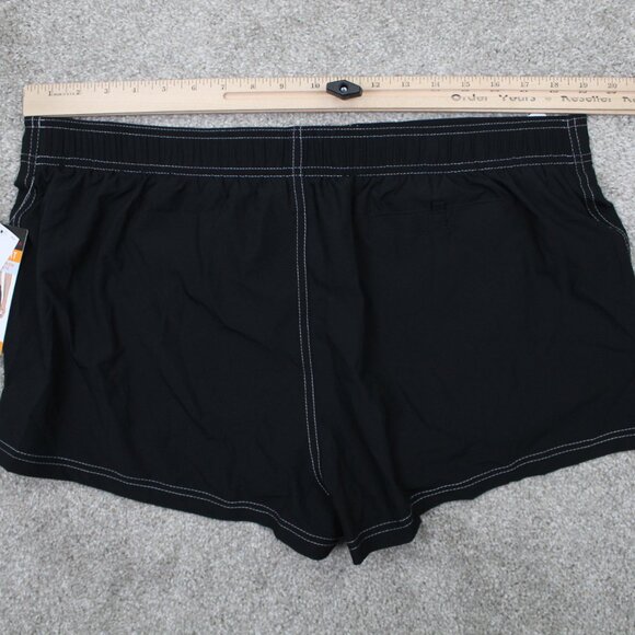 Zeroxposur Shorts NWT Womens 2XL XXL Black Sun Smart Stretch Woven Quick Dry - Picture 10 of 14